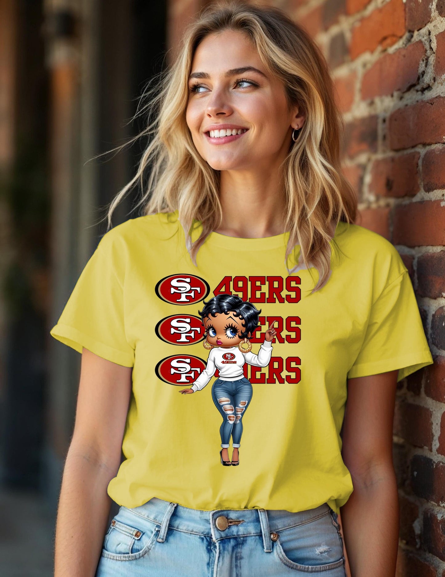 Bang Bang Niner Gang, 49ers, 49er Faithful, Niner Empire, Gold Blooded, Red-Blooded, I'm here I believe And I'll never stop, Niner Girl, SF