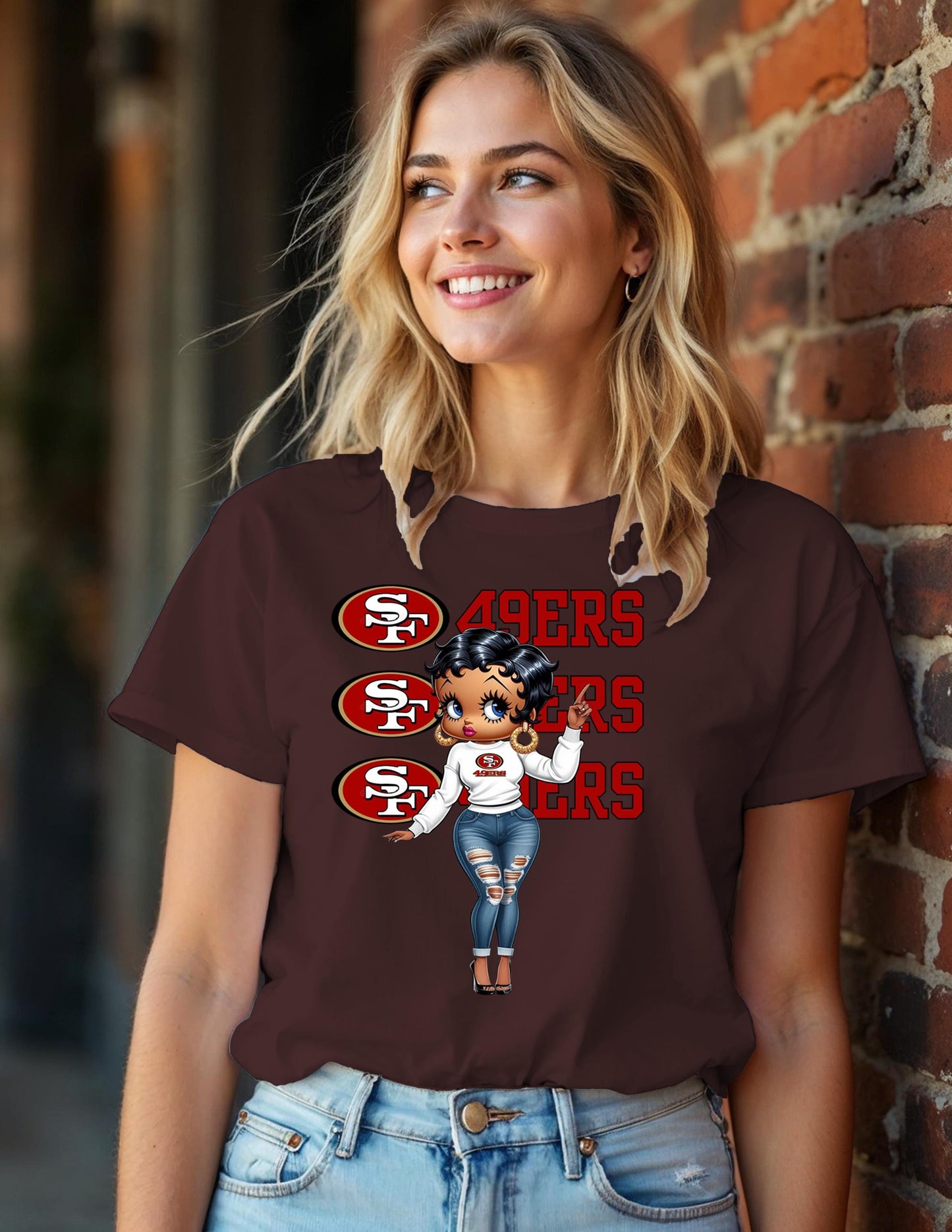 Bang Bang Niner Gang, 49ers, 49er Faithful, Niner Empire, Gold Blooded, Red-Blooded, I'm here I believe And I'll never stop, Niner Girl, SF