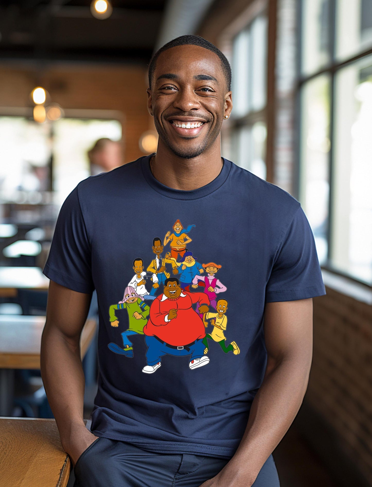 Fat Albert and The Cosby Kids: Mushmouth, Bill Cosby, Dumb Donald, Weird Harold, Bucky, Rudy Davis, Eric Suter, Russell Cosby