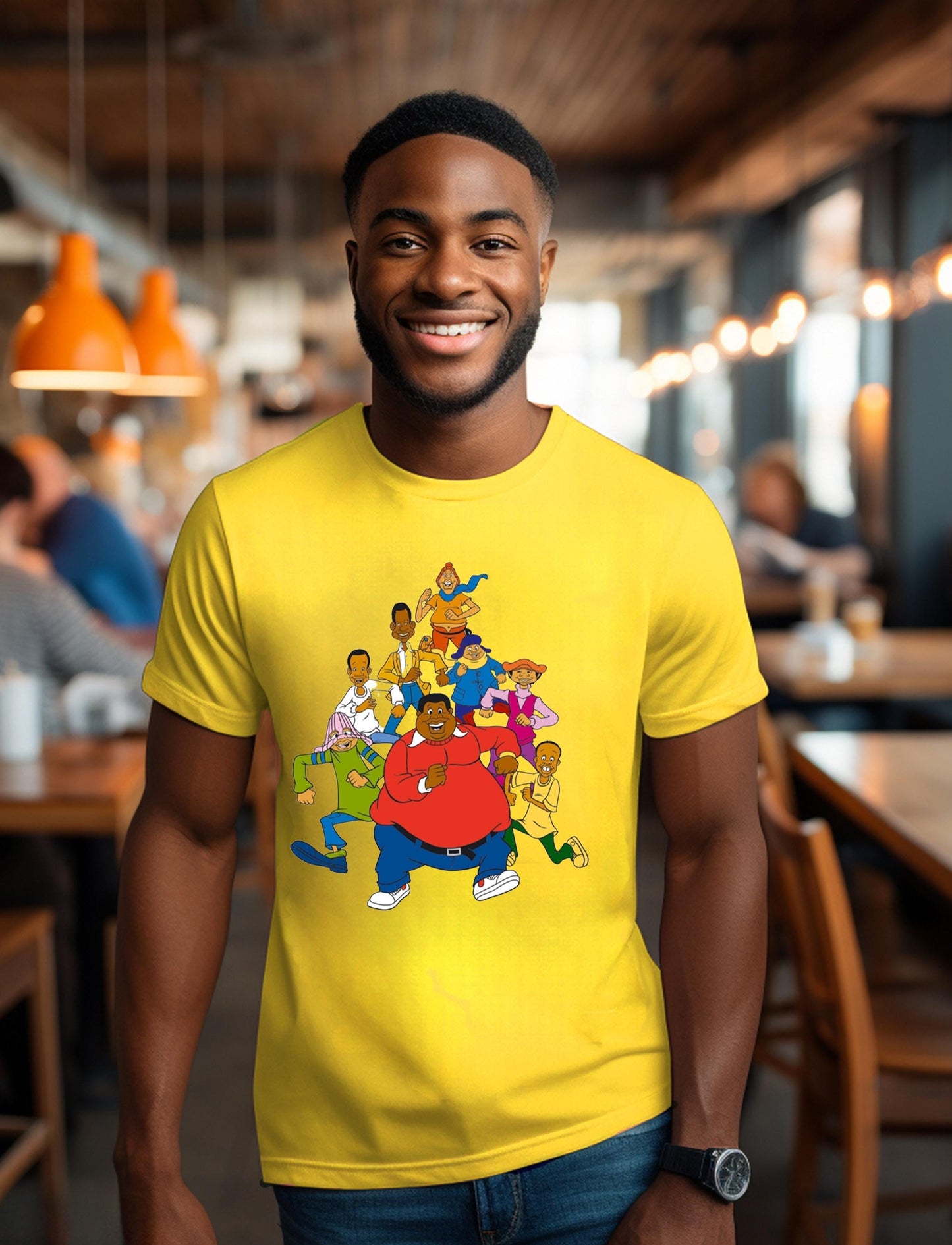 Fat Albert and The Cosby Kids: Mushmouth, Bill Cosby, Dumb Donald, Weird Harold, Bucky, Rudy Davis, Eric Suter, Russell Cosby