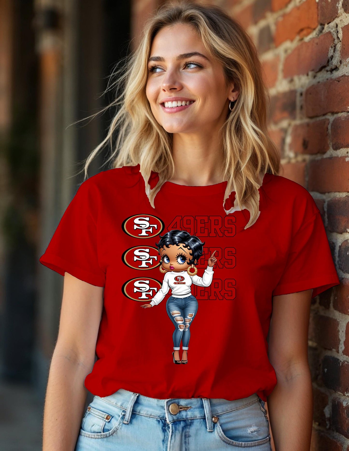 Bang Bang Niner Gang, 49ers, 49er Faithful, Niner Empire, Gold Blooded, Red-Blooded, I'm here I believe And I'll never stop, Niner Girl, SF