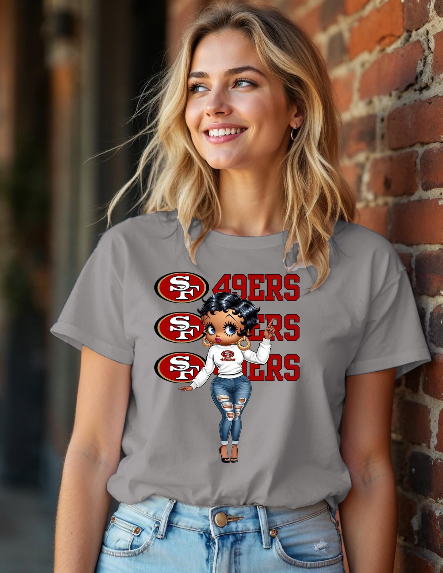 Bang Bang Niner Gang, 49ers, 49er Faithful, Niner Empire, Gold Blooded, Red-Blooded, I'm here I believe And I'll never stop, Niner Girl, SF