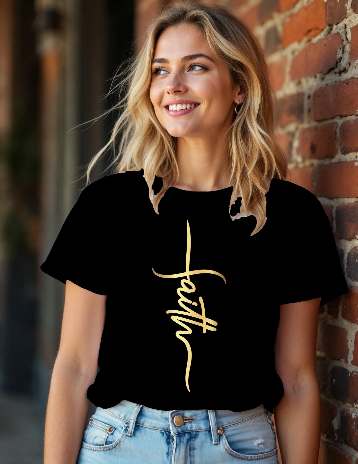 Faith, Created with a Purpose, Christian, Religious, Faith based, Bible Verse, God, Religious Tees, Religious TShirts,