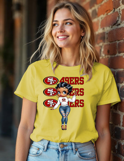 Bang Bang Niner Gang, 49ers, 49er Faithful, Niner Empire, Gold Blooded, Red-Blooded, I'm here I believe And I'll never stop, Niner Girl, SF