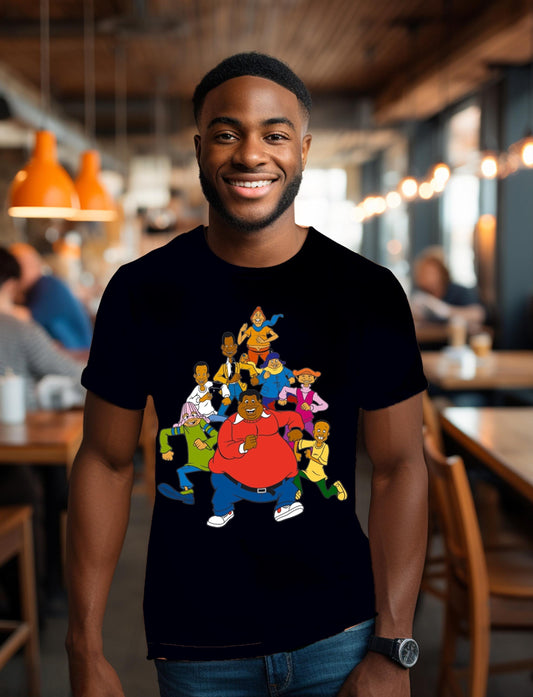 Fat Albert and The Cosby Kids: Mushmouth, Bill Cosby, Dumb Donald, Weird Harold, Bucky, Rudy Davis, Eric Suter, Russell Cosby