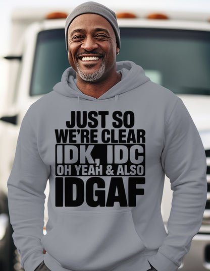 IDGAF I Don't Give AF